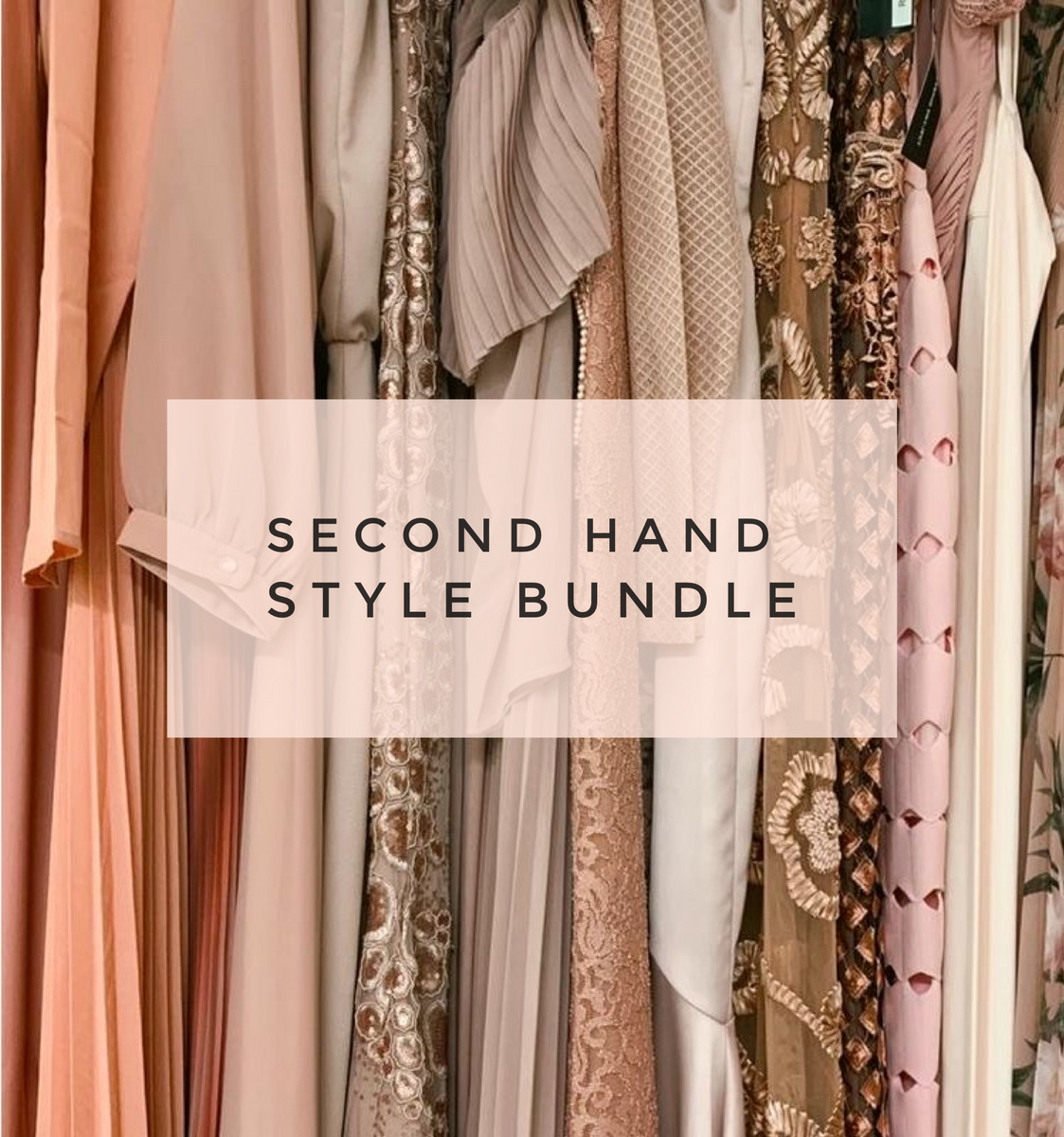 Second Hand Style Bundle  Sustainable Capsule Wardrobe – ShopMOSShandmade