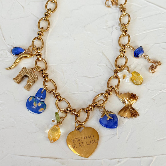 Ciao Italia | charm necklace