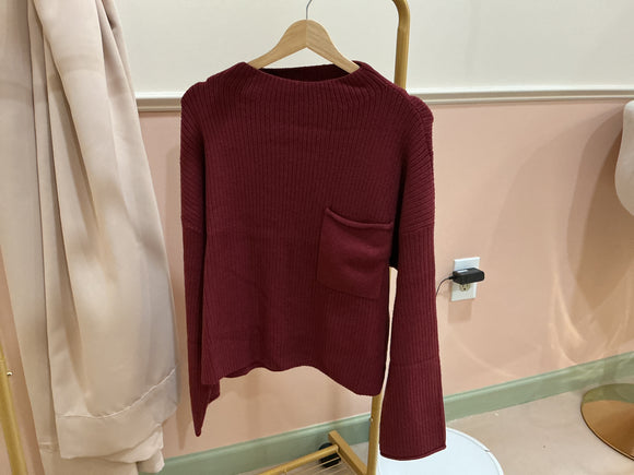 Knit Ribbed Top (Long Sleeve)