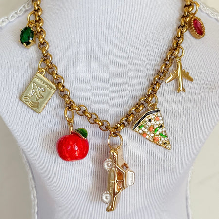 Big Apple | Charm Necklace