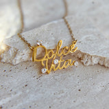 Dolce Vita | Script Necklace