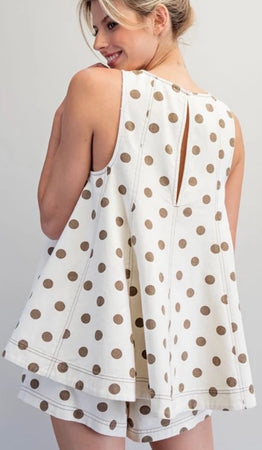 Polka dot set