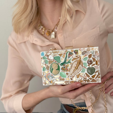 Intaglio | Mosaic Art Clutch