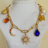 Cerulean Sea | Charm Necklace