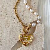 Pass The Prosecco | Pearl Necklace