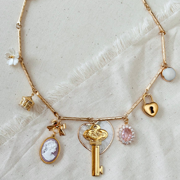 A few of my favorite things | multi charm necklace