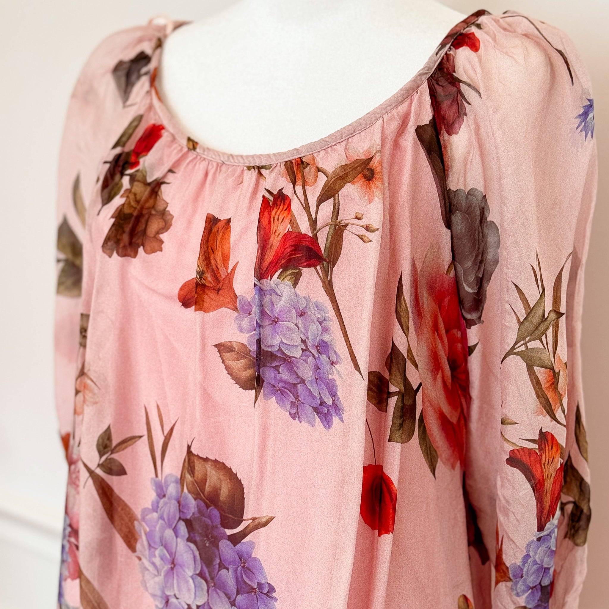 made in italy silk dresses Italia Silk Dress Light Taupe