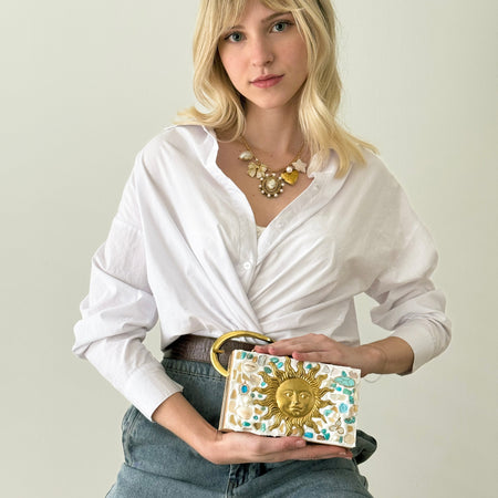 Gilded | Mosaic Art Clutch