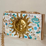 Gilded | Mosaic Art Clutch