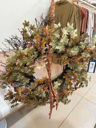 Wreath With Ribbon