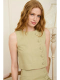 Scalloped thyme top