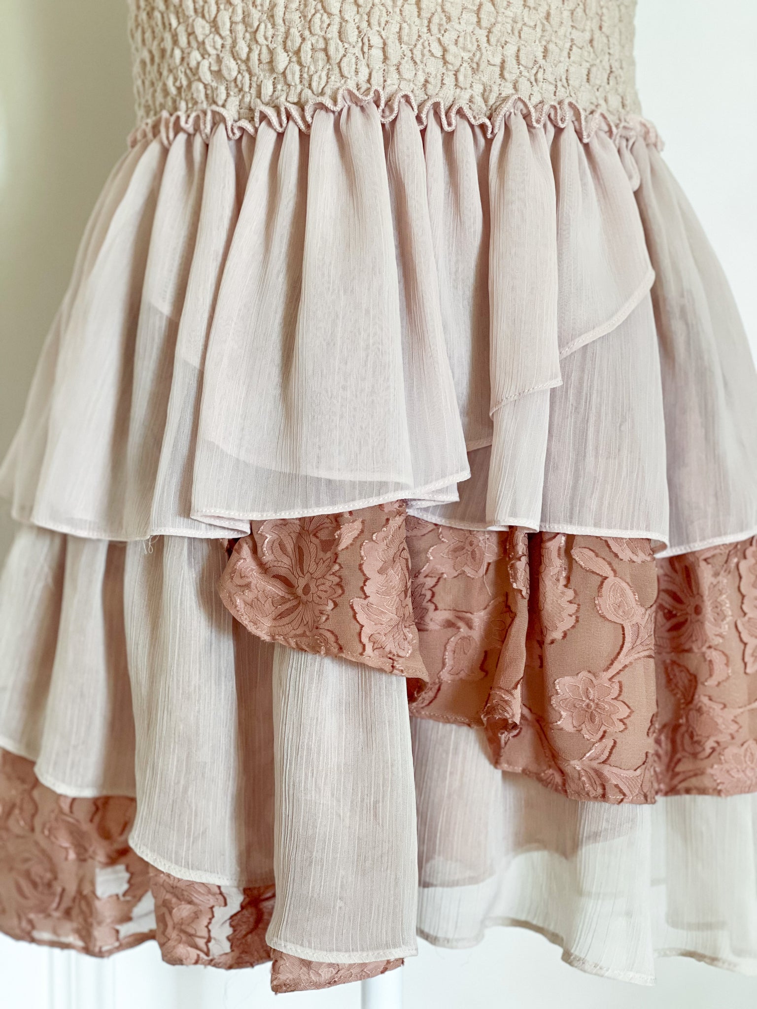 Free People Pink Ruffle Dress – ShopMOSS Free People Pink Ruffle Dress – ShopMOSS