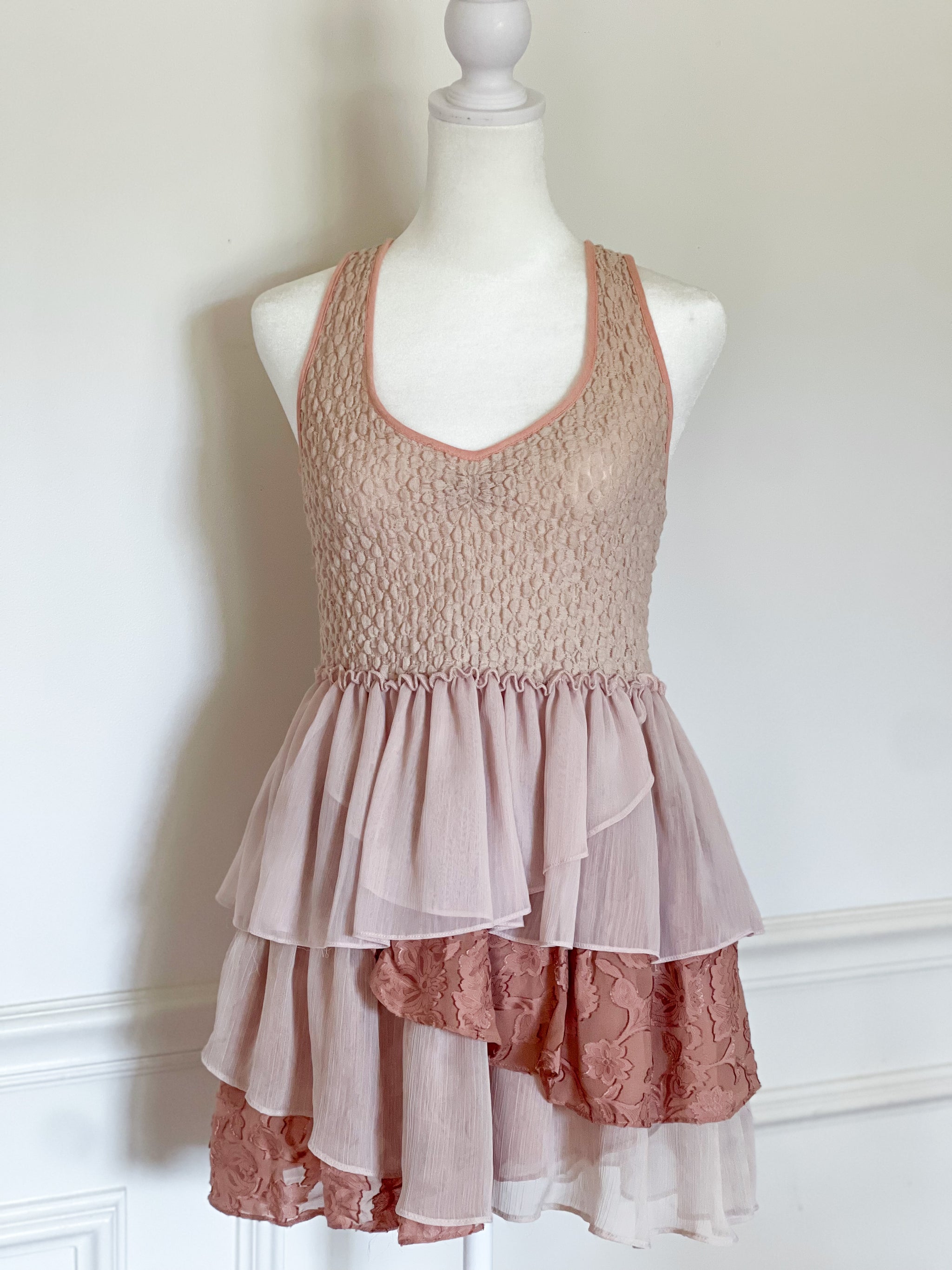 Free People Pink Ruffle Dress ShopMOSS Free People Pink Ruffle Dress ShopMOSS