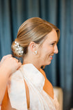 La Perla | Pearl ear crawler | 2-in-1 bridal earrings