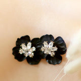 ICING | 18k gold Flower earrings