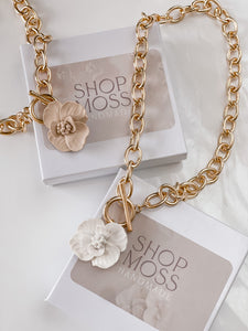 Bottega | Gold Link Chain Necklace