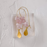Dew Drops | 18K Gold | modern minimalist earrings