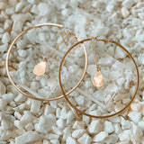 MariaSole 18k gold Hoop Earrings